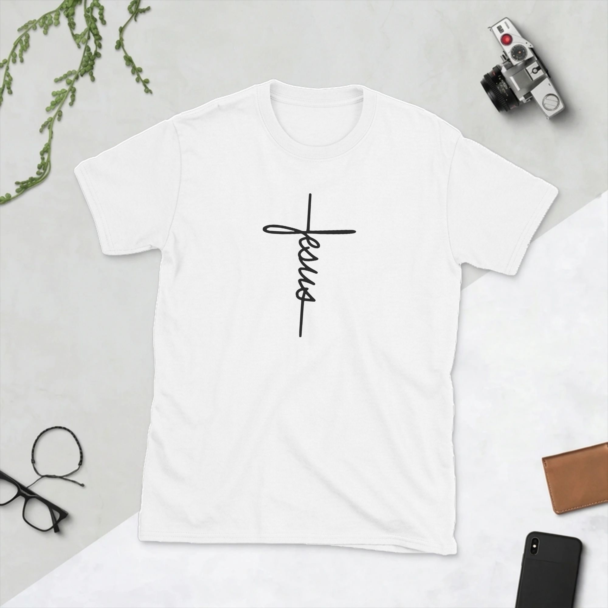 Men T-Shirts Jesus Name as a C - Summer Clothing Names ulasan dan harga