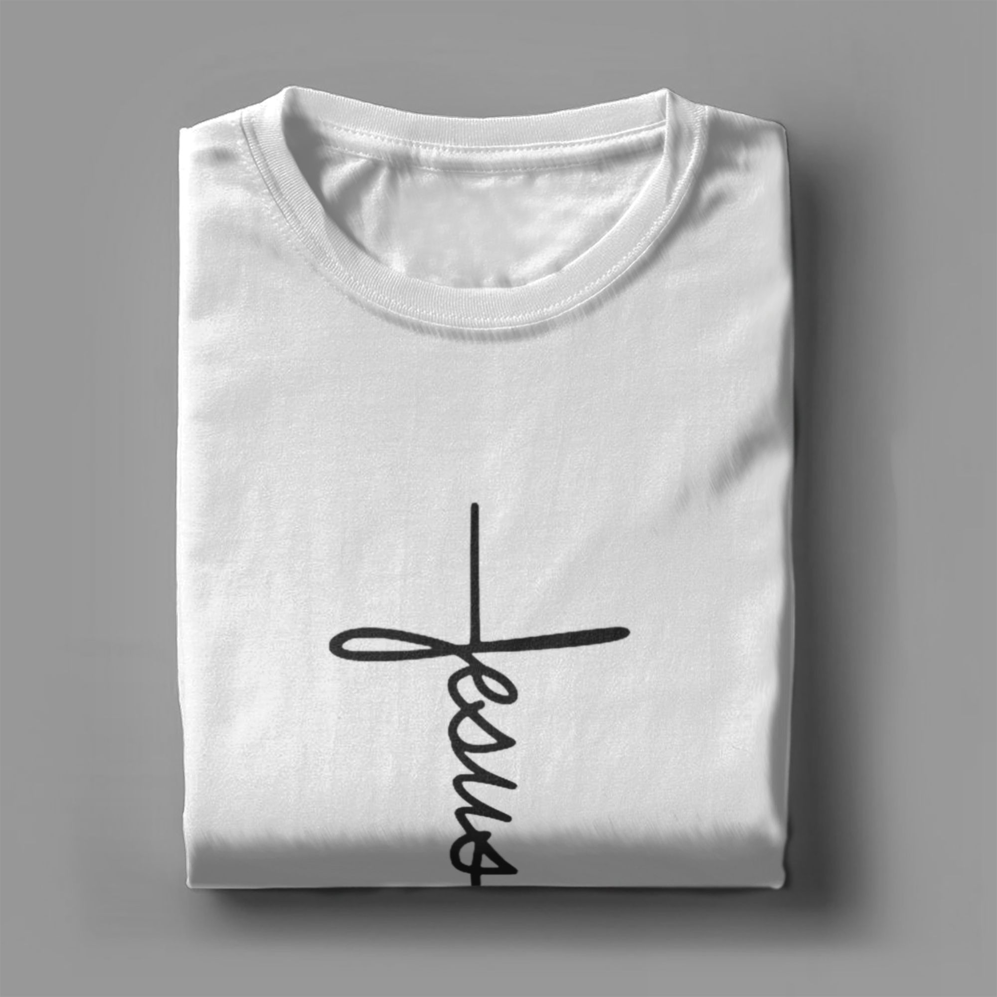 Men T-Shirts Jesus Name as a C - Summer Clothing Names ulasan dan harga