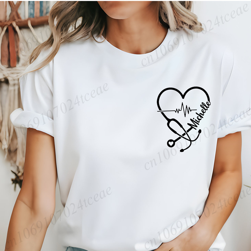 Custom Nurse Personalized Shir - Summer Clothing Names ulasan dan harga