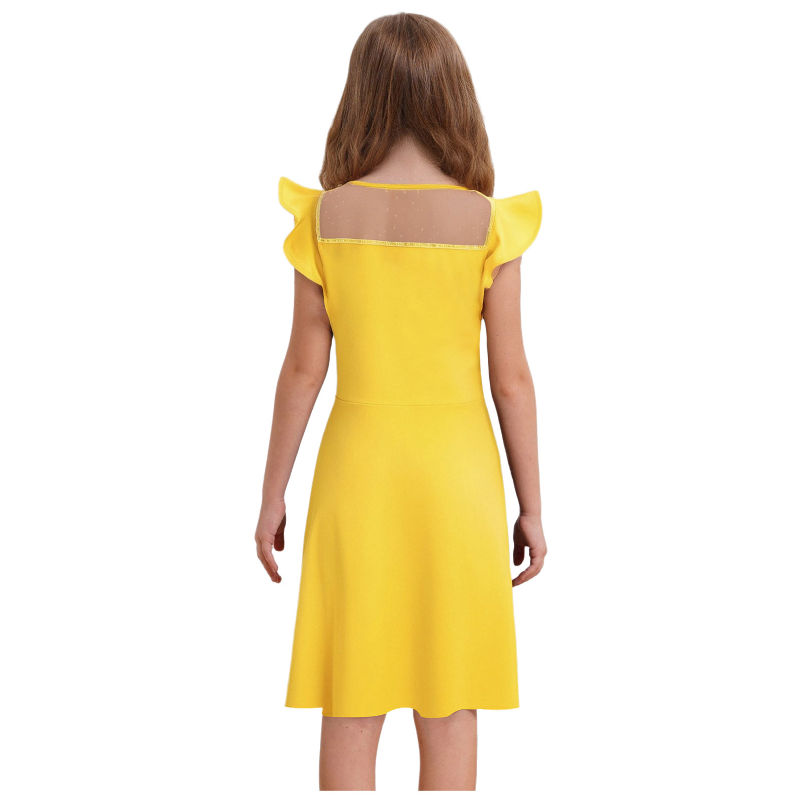 Teen Girls Summer Dress Ruffle - Summer Clothing For Teens ulasan dan harga