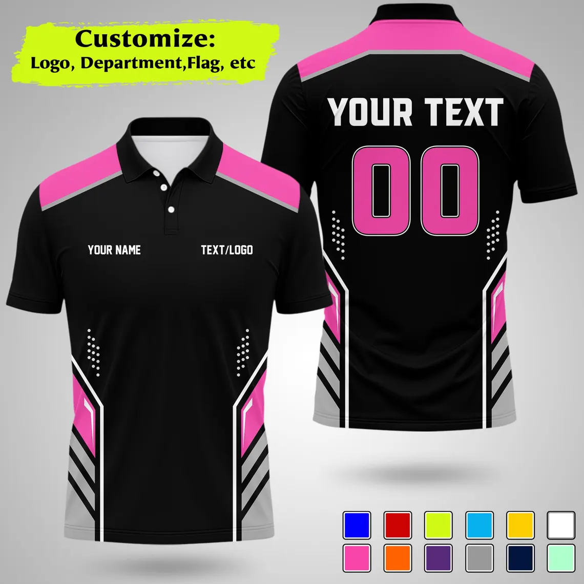 New Personalized Team Polo Shi - Summer Clothing Names ulasan dan harga