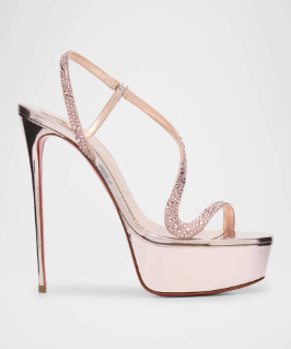 Metallic leather platform stil - Summer Clothing Stores ulasan dan harga