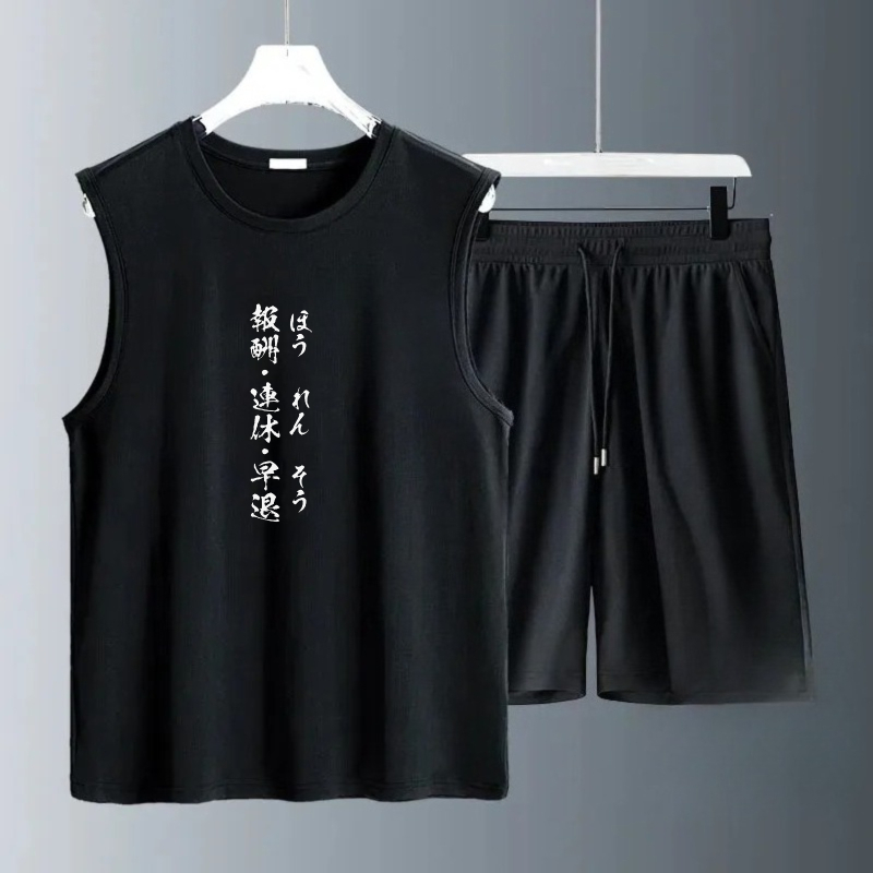 Men's Tank Top Sets 2026 Summe - Summer Clothing Sets Men ulasan dan harga