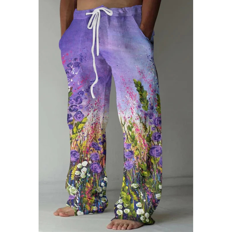 Fashion Men's Trousers Digital - Summer Clothing Images ulasan dan harga