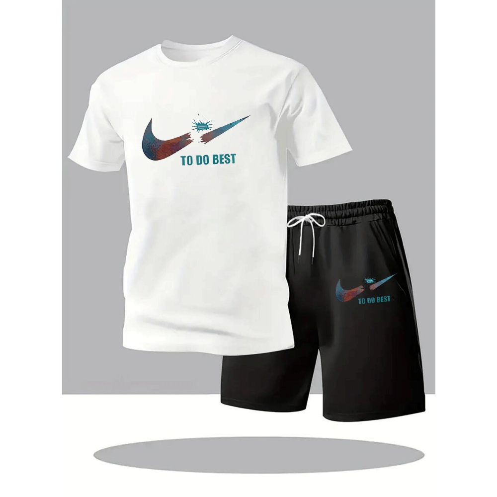 New Summer Sportswear Men's Su - Summer Gym Clothing ulasan dan harga