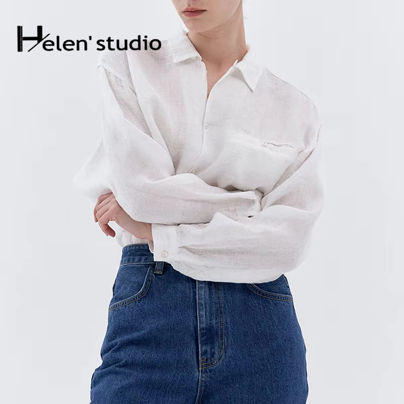 100% Linen Women's Blouses And - Summer Clothing Pinterest ulasan dan harga