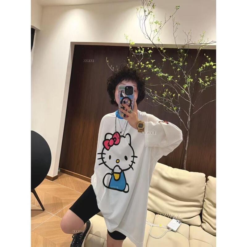 Long-Sleeved Hello Kitty Summe - Summer Clothing For Women ulasan dan harga