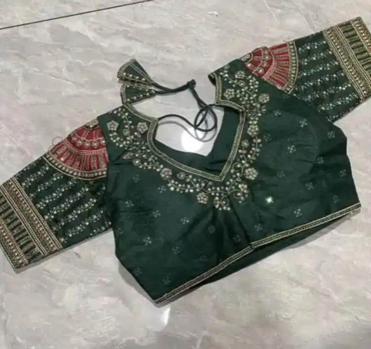 Traditional Indian Sari Top Wo - Summer Clothing Pakistan ulasan dan harga