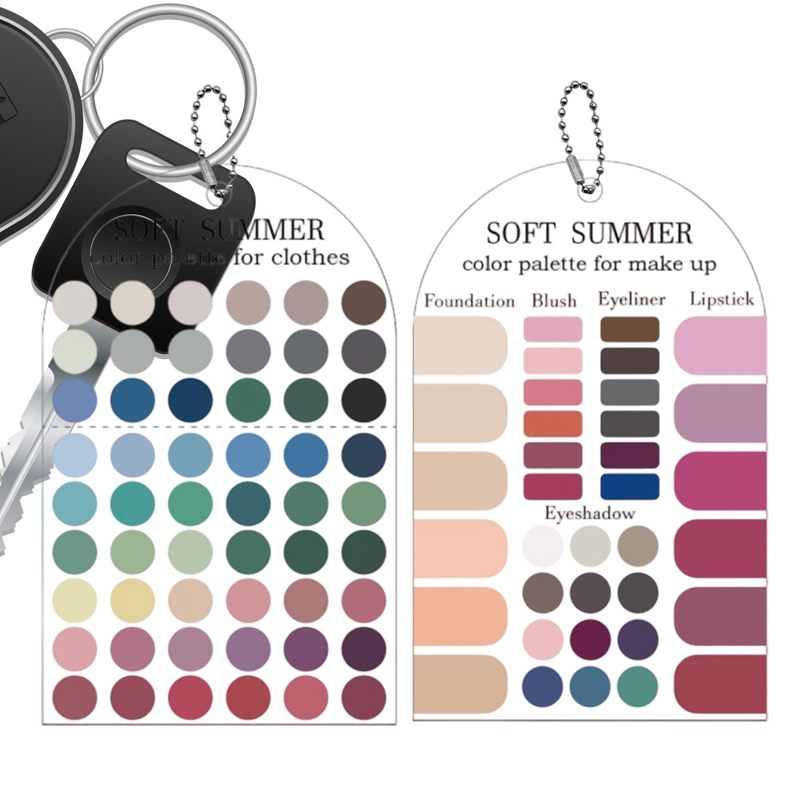 Soft Summer Color Palette Card - Summer Clothing Guide ulasan dan harga
