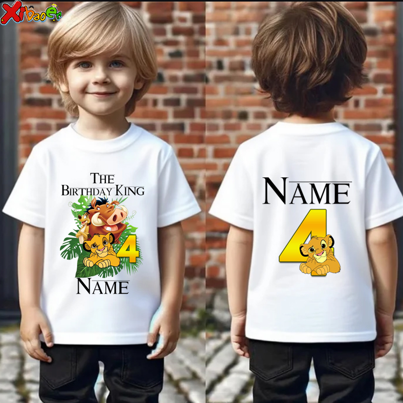 Birthday Boy Shirts 5th Kids M - Summer Clothing Names ulasan dan harga