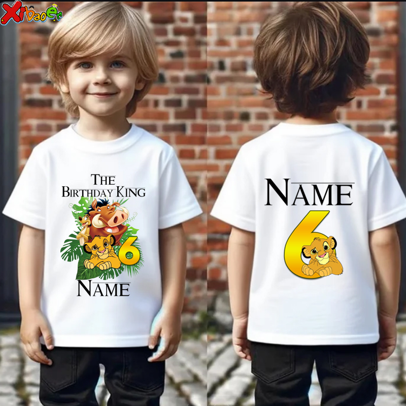 Birthday Boy Shirts 5th Kids M - Summer Clothing Names ulasan dan harga