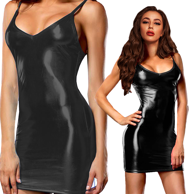 Sexy Erotic Hot Pu Metallic Le - One Summer Clothing Uk ulasan dan harga