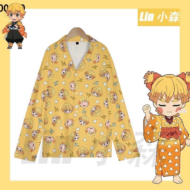 Summer Cute Demon Slayer Zenit - Summer Clothing For Teens ulasan dan harga