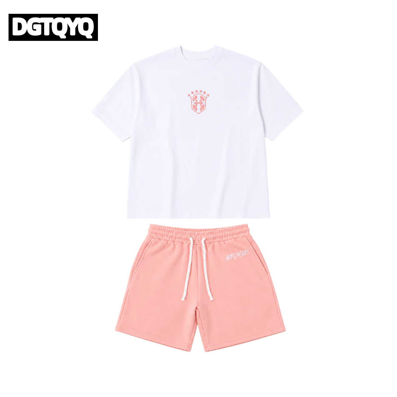 Man's Summer New Pink Embroide - Summer Clothing For Women ulasan dan harga