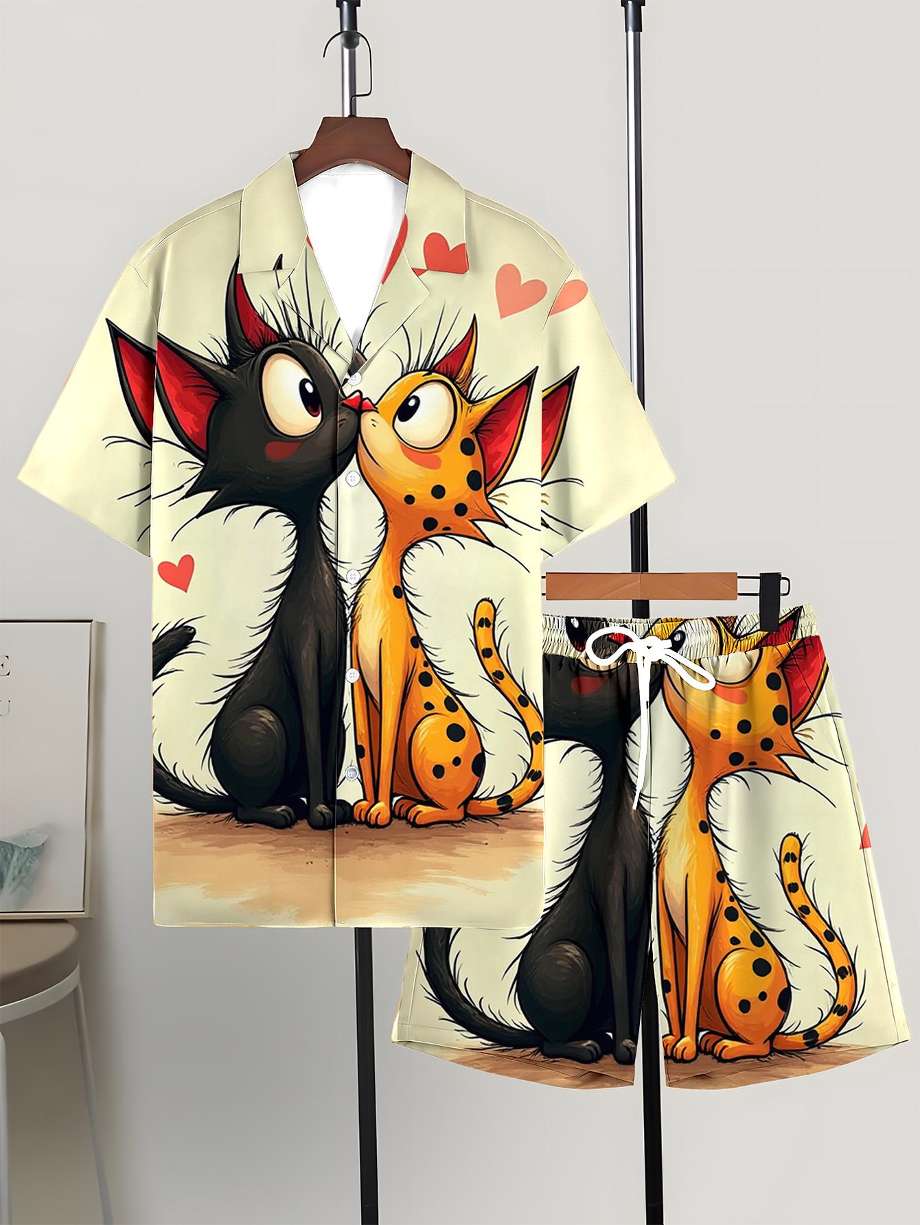 Men's Shirt Sets 2026 Spring/S - Summer Clothing Sets Men ulasan dan harga