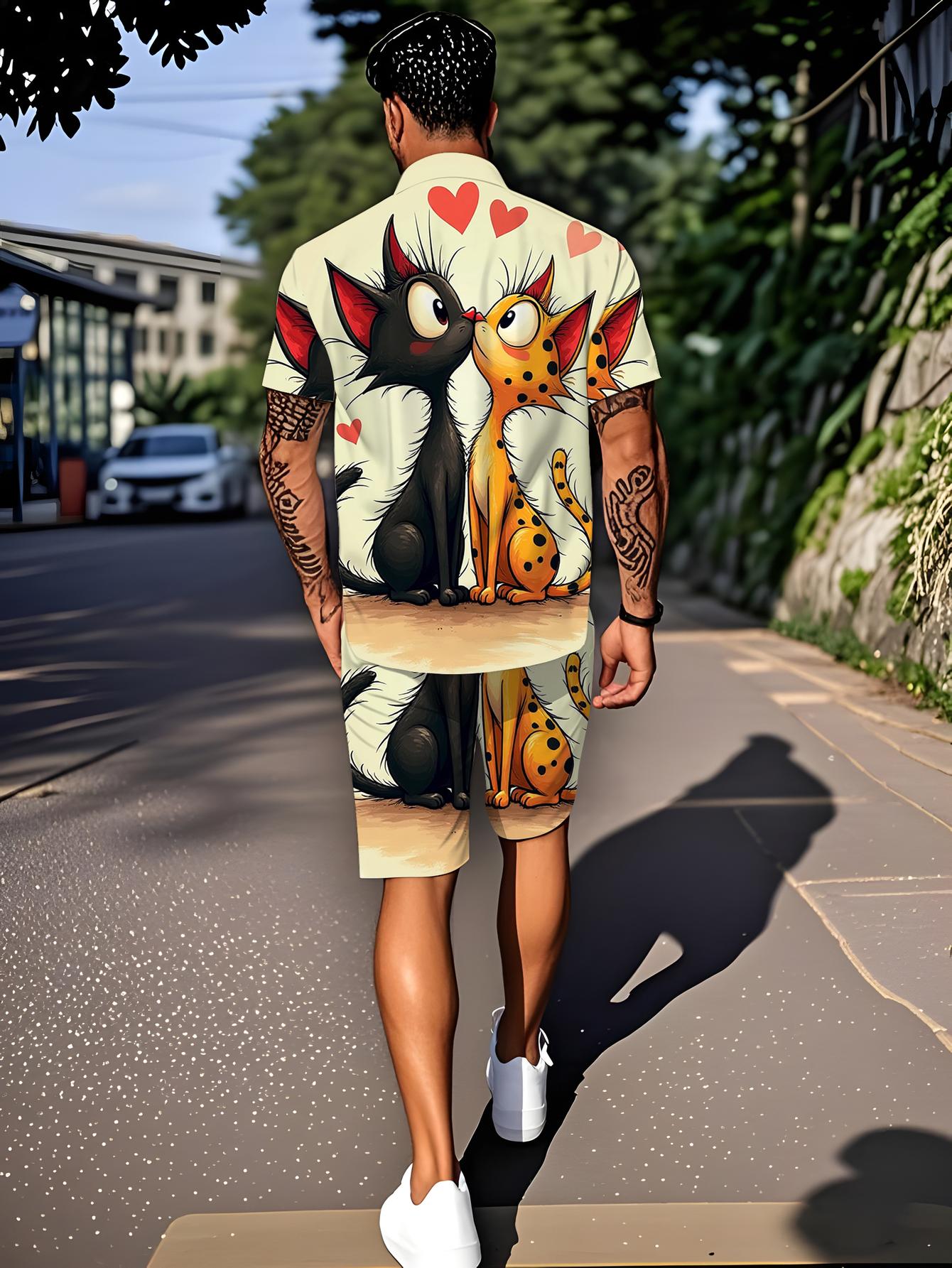 Men's Shirt Sets 2026 Spring/S - Summer Clothing Sets Men ulasan dan harga