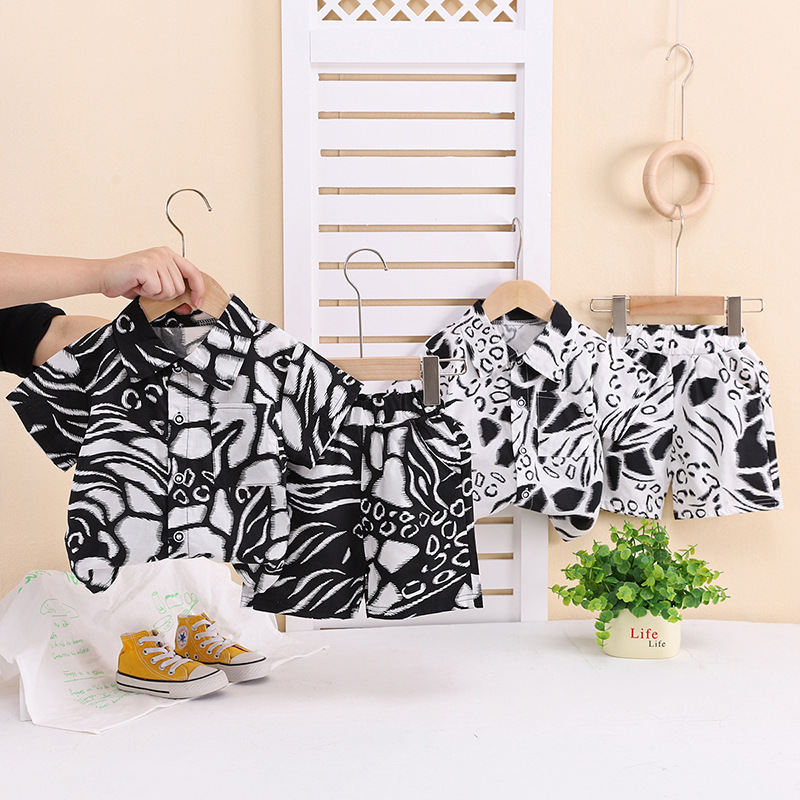 New Summer Baby Boys Clothes C - Summer Clothing Drawing For Kids ulasan dan harga