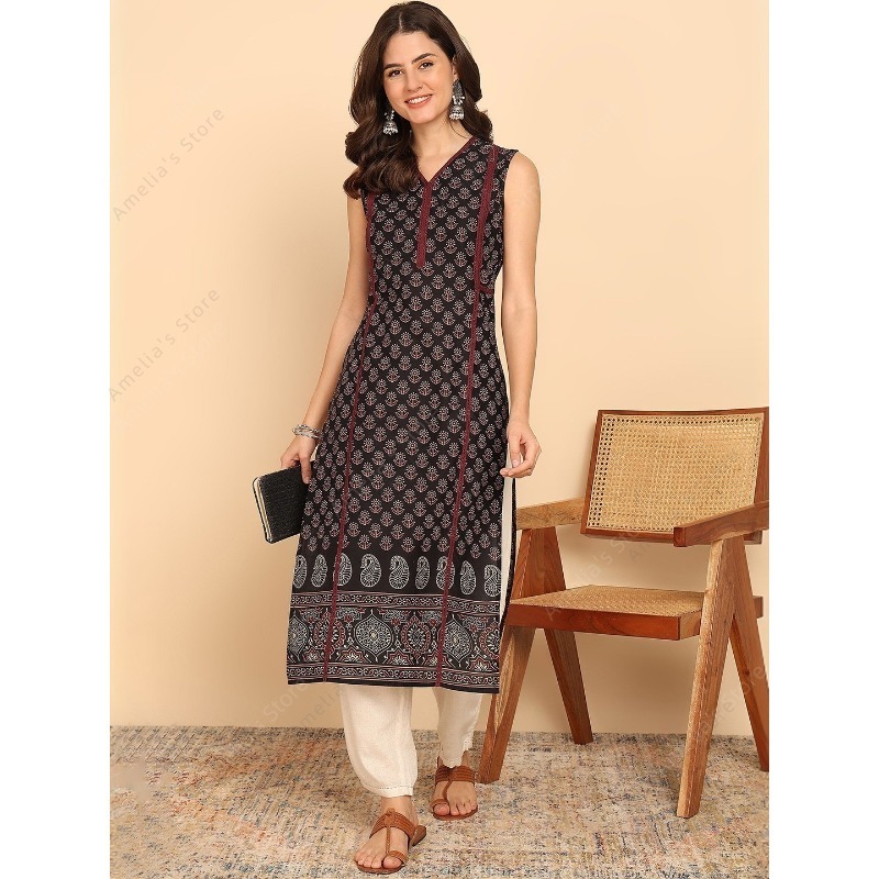 Indian Ethnic Style Women's Bl - Summer Clothing Pakistan ulasan dan harga