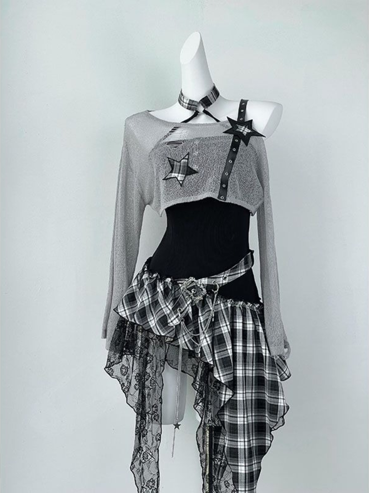 2000s Y2K Spicy Girl Design Ir - Summer Alt Clothing ulasan dan harga
