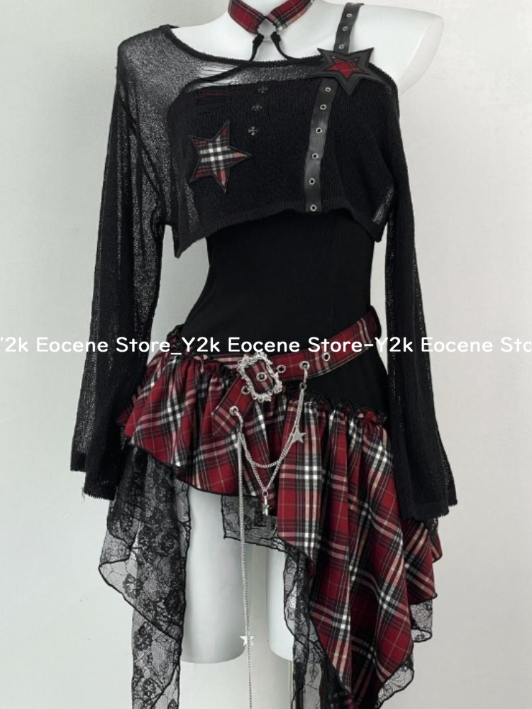 2000s Y2K Spicy Girl Design Ir - Summer Alt Clothing ulasan dan harga
