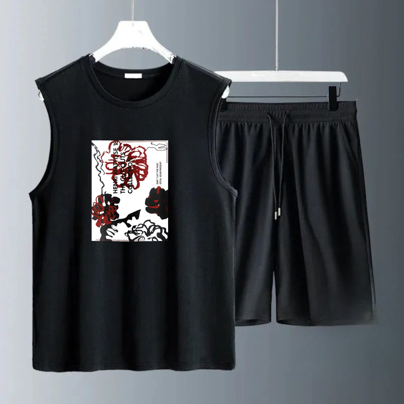 Men's Tank Top Sets 2026 Summe - Summer Clothing Sets Men ulasan dan harga