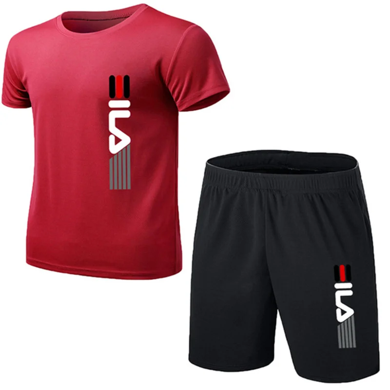 Summer Men's Fashion Simple Fi - Summer Gym Clothing ulasan dan harga