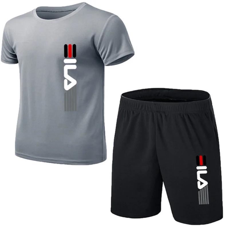 Summer Men's Fashion Simple Fi - Summer Gym Clothing ulasan dan harga