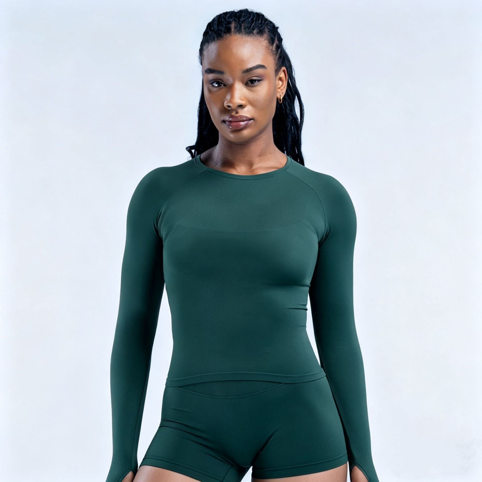 ENYFD Women's Seamless Long Sl - Summer Gym Clothing ulasan dan harga