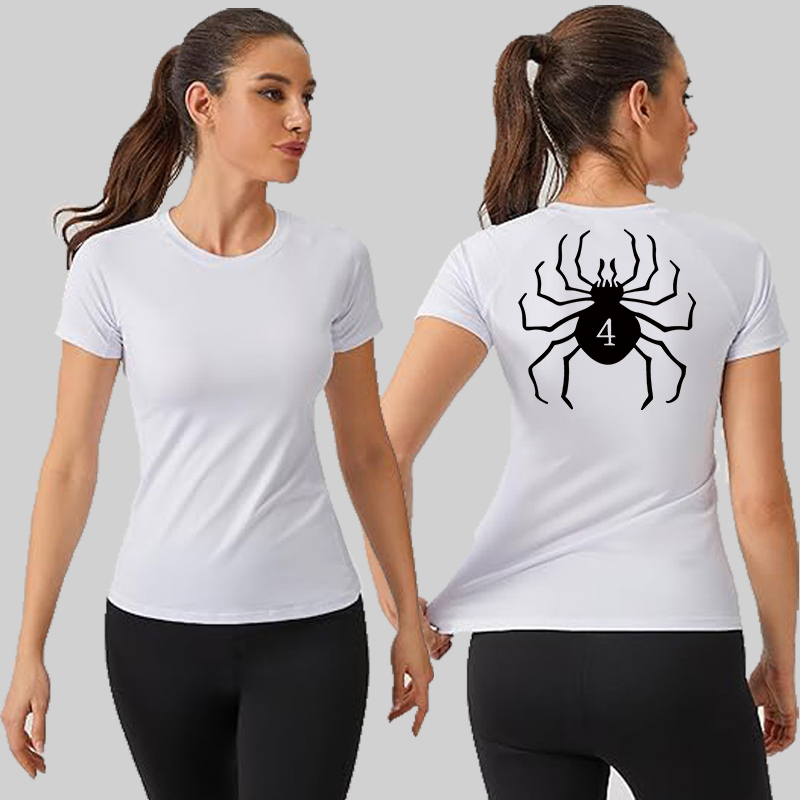 Graphic Print Compression Shir - Summer Gym Clothing ulasan dan harga