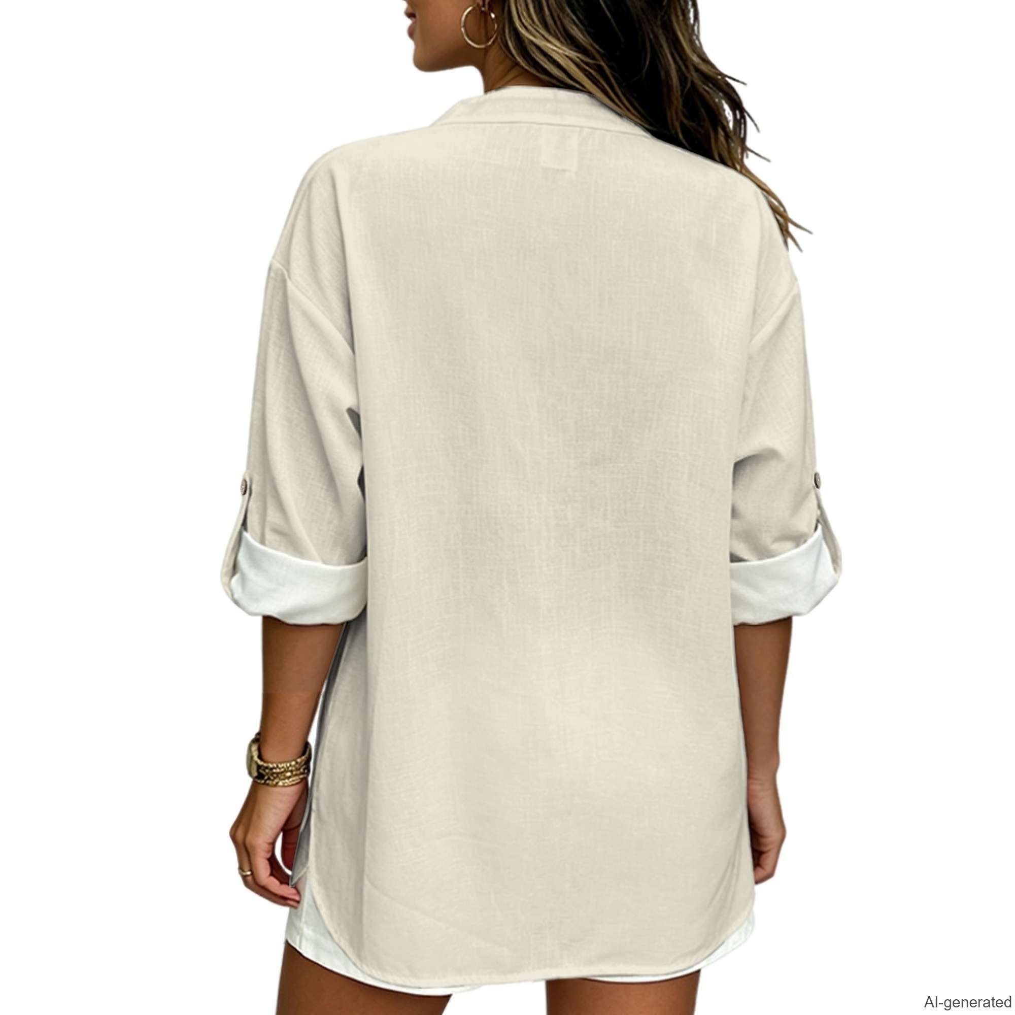 INSTANTARTS Women's Linen V-ne - Summer Clothing Pinterest ulasan dan harga