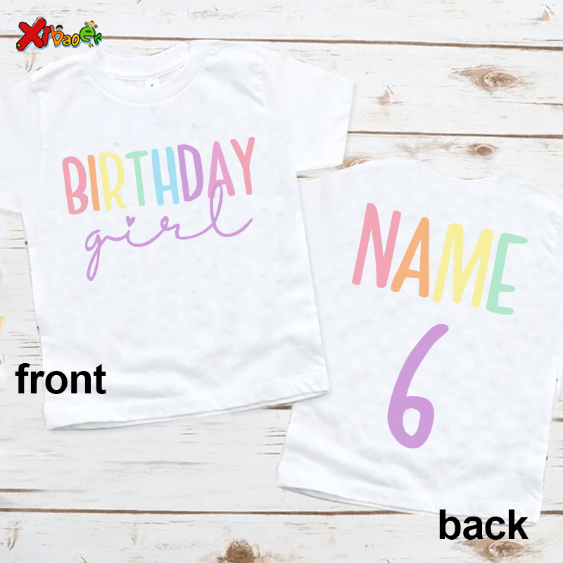 Birthday Girl T Shirt Party Ou - Summer Clothing Names ulasan dan harga