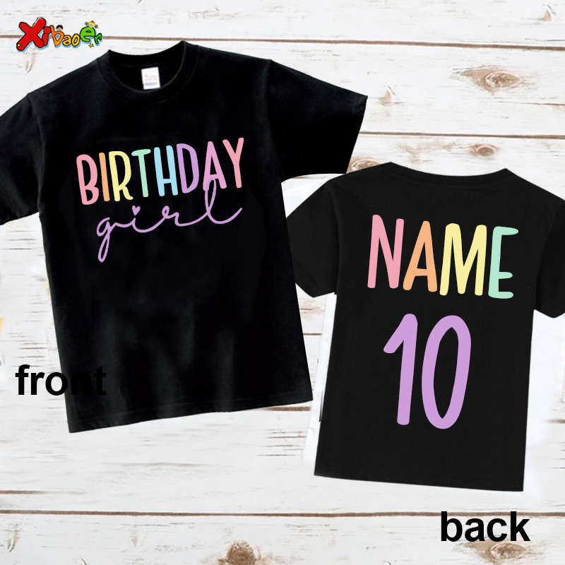 Birthday Girl T Shirt Party Ou - Summer Clothing Names ulasan dan harga