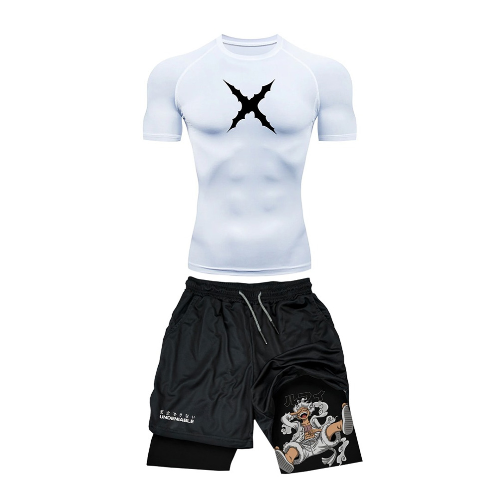 Summer New ONE PIECE Luffy Tig - Summer Gym Clothing ulasan dan harga