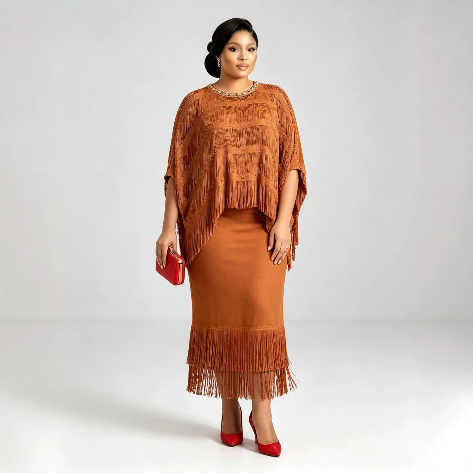 Miyake Fashion Fringed Pleated - Summer Alt Clothing ulasan dan harga