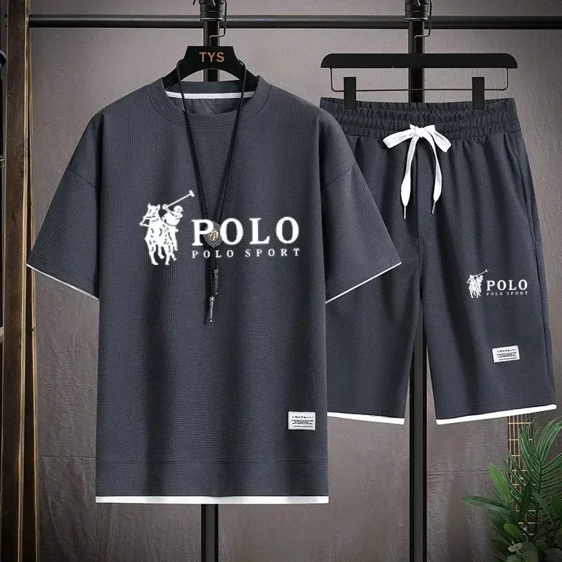 2026 Men's Summer Waffle 2 Pie - Summer Gym Clothing ulasan dan harga
