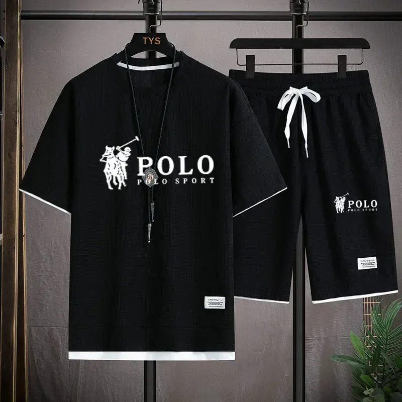 2026 Men's Summer Waffle 2 Pie - Summer Gym Clothing ulasan dan harga