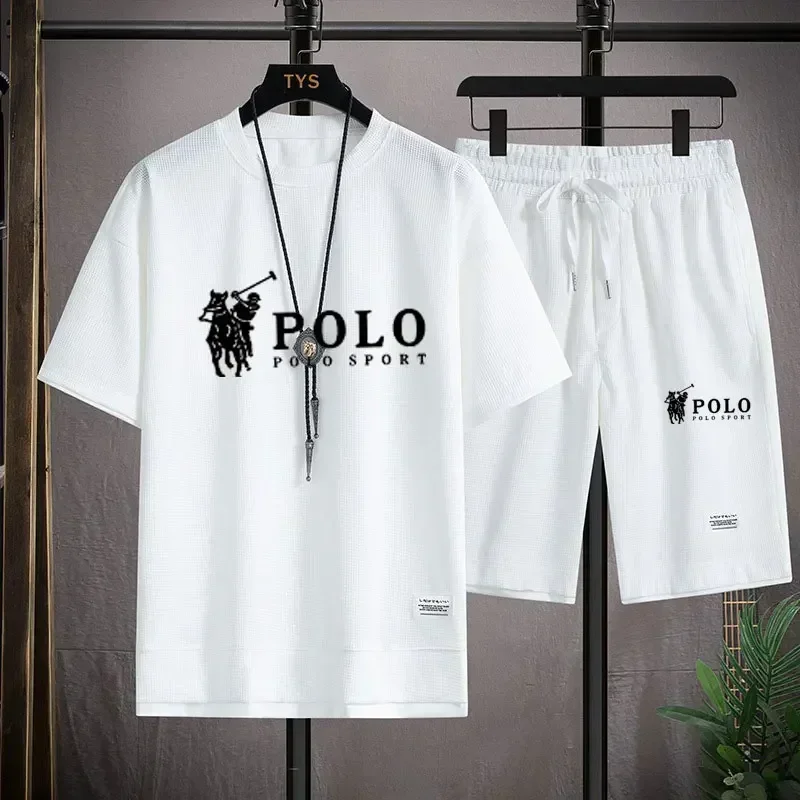 2026 Men's Summer Waffle 2 Pie - Summer Gym Clothing ulasan dan harga