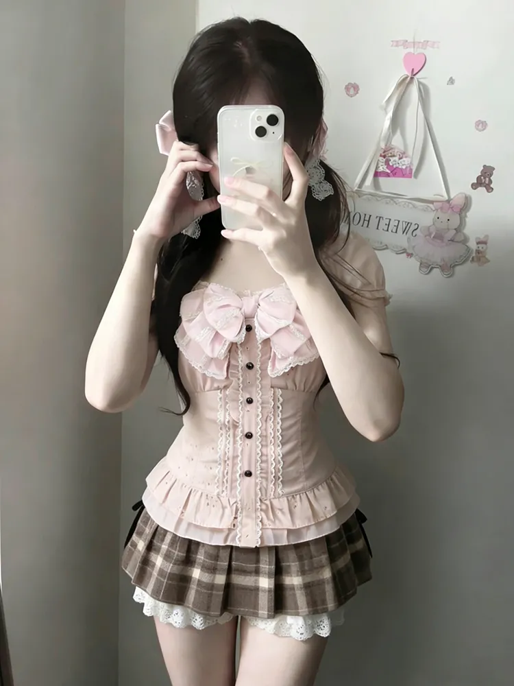 Japanese Sweet Three Piece Set - Summer Alt Clothing ulasan dan harga