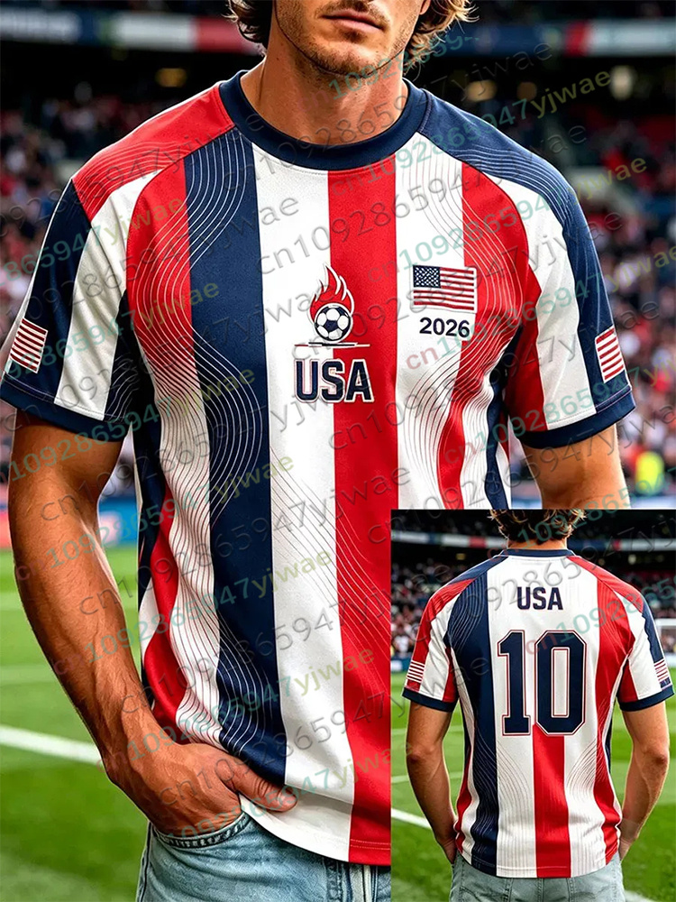 2026 America Soccer Jersey for - Summer Clothing For Teens ulasan dan harga